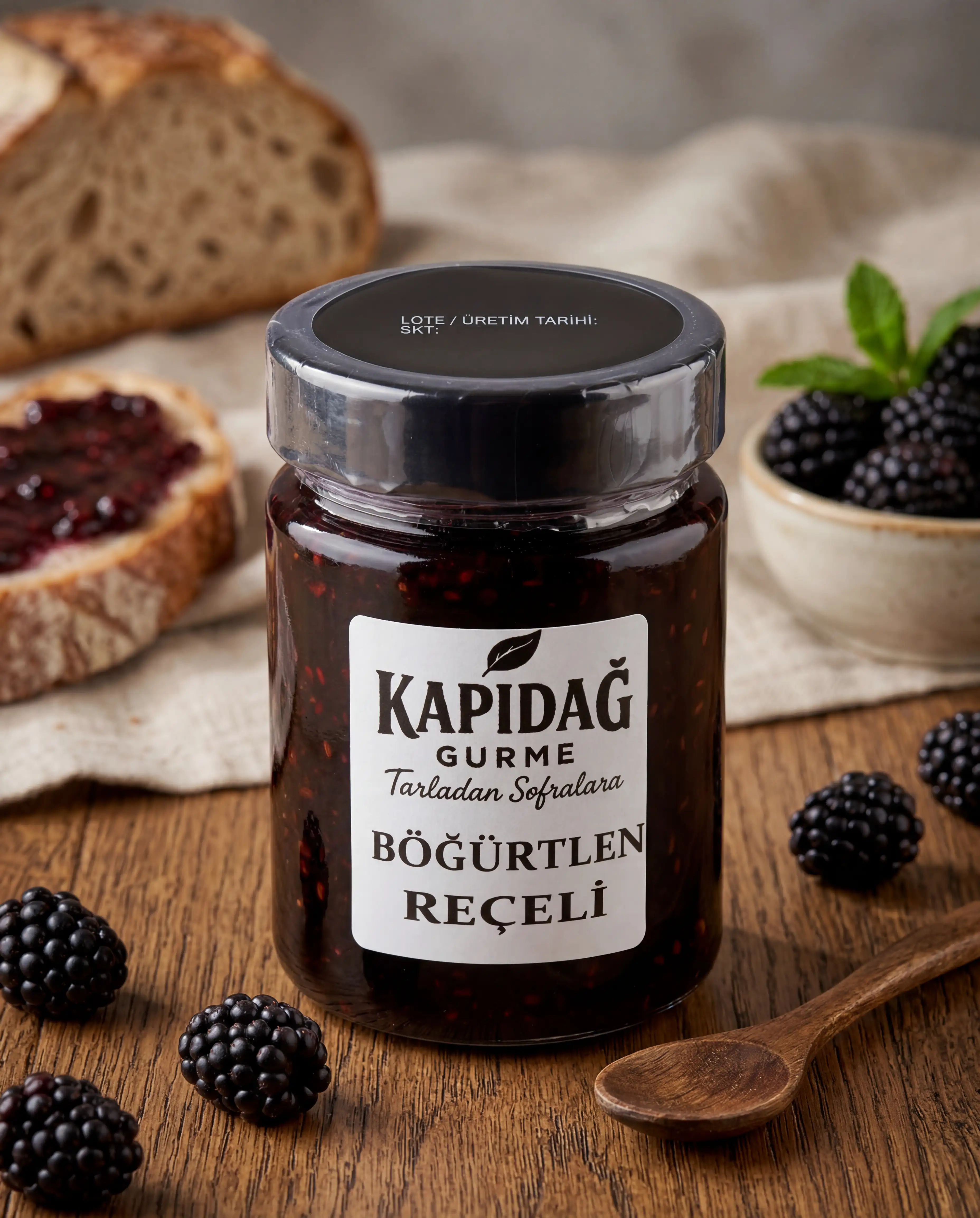 Kapıdağ Gurme Böğürtlen Reçeli 400 gr